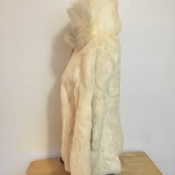 Vintage designer fur coat rabbit - Picture 6 of 8